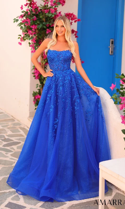 Long Prom Dress: Amarra 88258