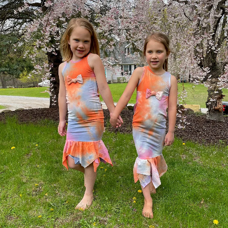 Tie Dye Mermaid Dress