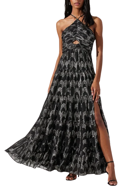Madeline dress - black silver