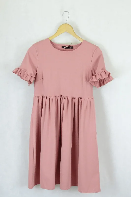 Boohoo Pink Dress 8