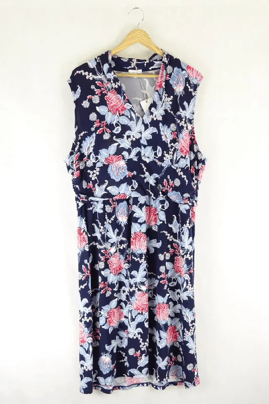 W Lane Blue Dress XXL