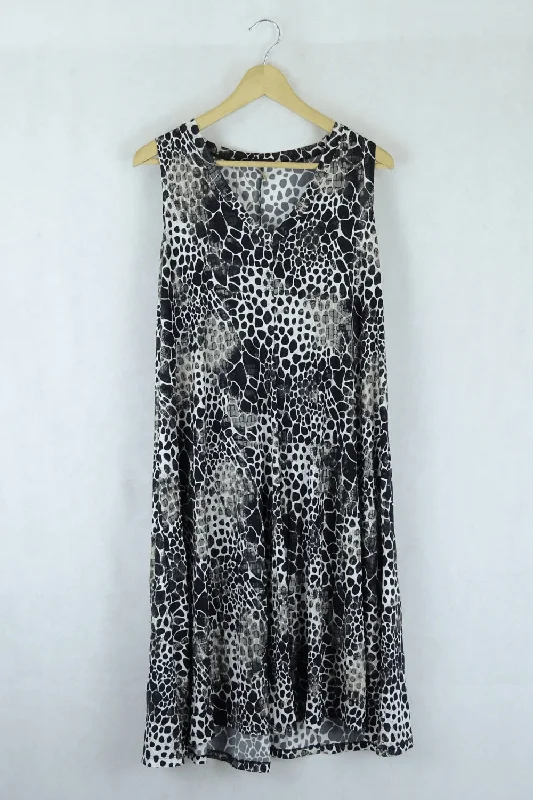 Lior Animal Printed Dress Xl