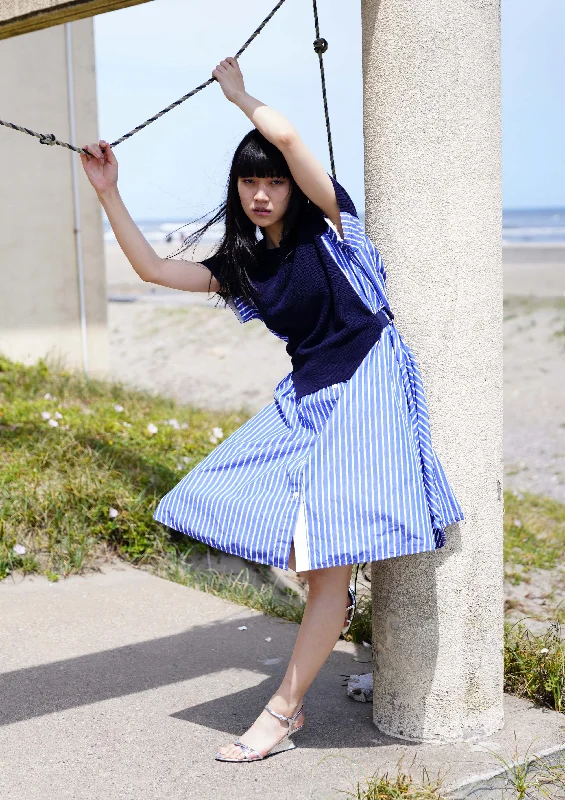 COTTON KNIT DRESS