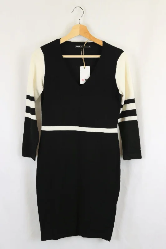 Karen Millen Black Dress 8