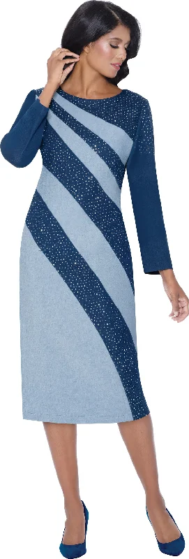 Devine Sport 800261 Color Block Swirl Dress