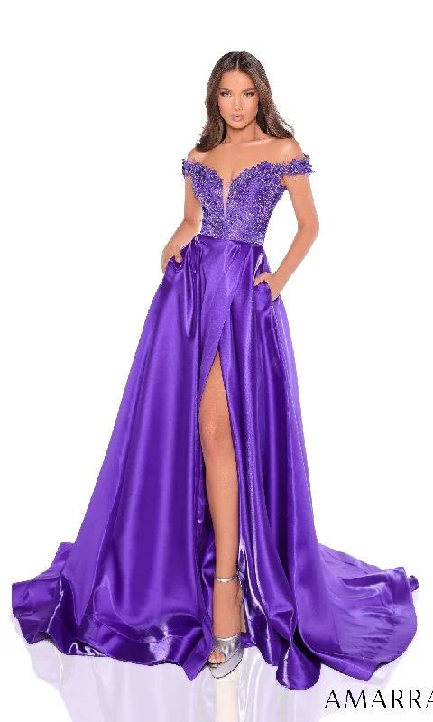 Long Prom Dress: Amarra 88247