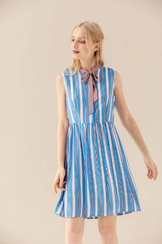 Set You Free Dress (Stripes)