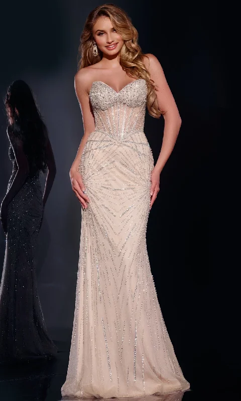 Long Prom Dress: Jovani 42206
