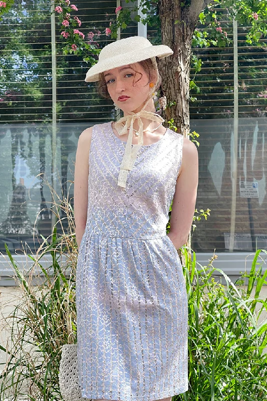 Lace Luxe Dress (Stripey Lace)