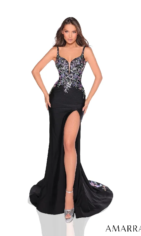 Long Prom Dress: Amarra 88242