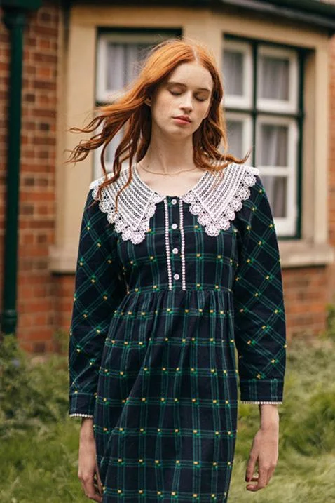 To the Lighthouse Cotton Dress