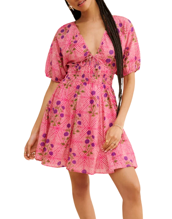Rollo dress - cerise