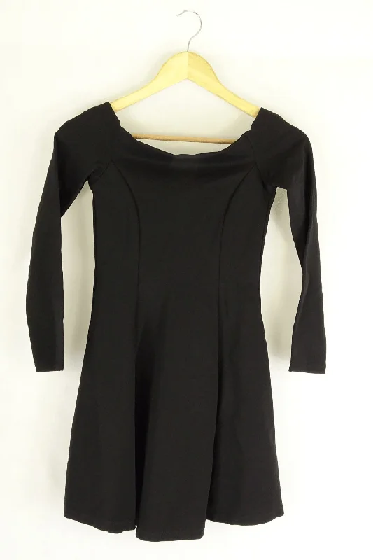 H&M Black Dress 8
