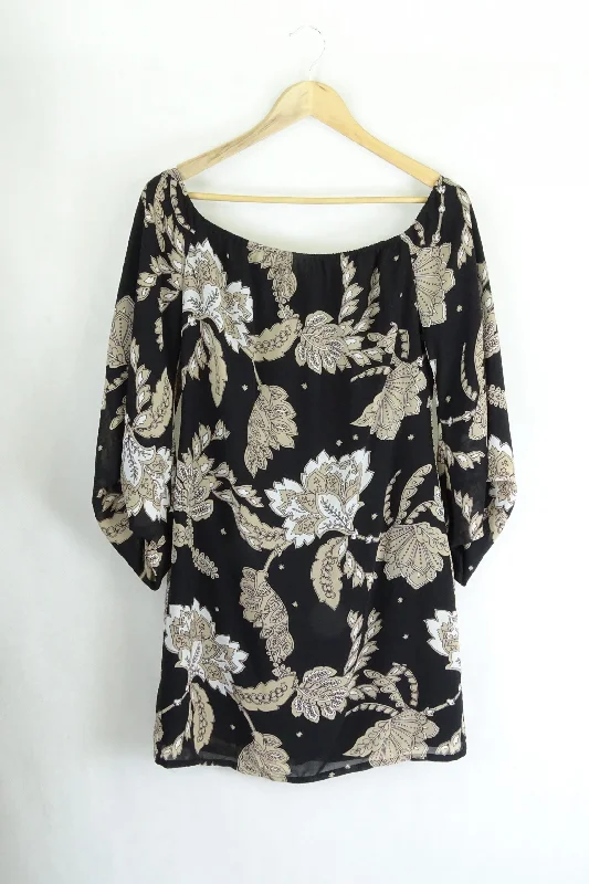 Bardot Floral Dress 10