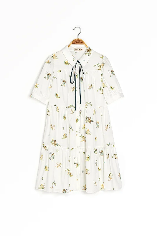 Lucky Angel Tiered Dress