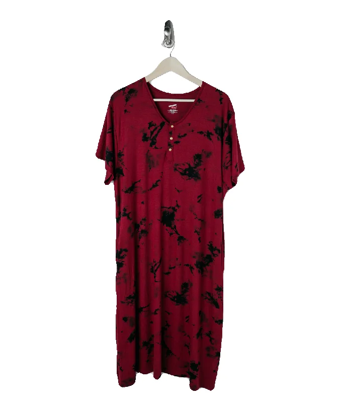 MAROON TIE DYE