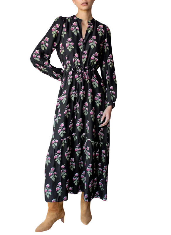 Frances 3 dress - wineberry