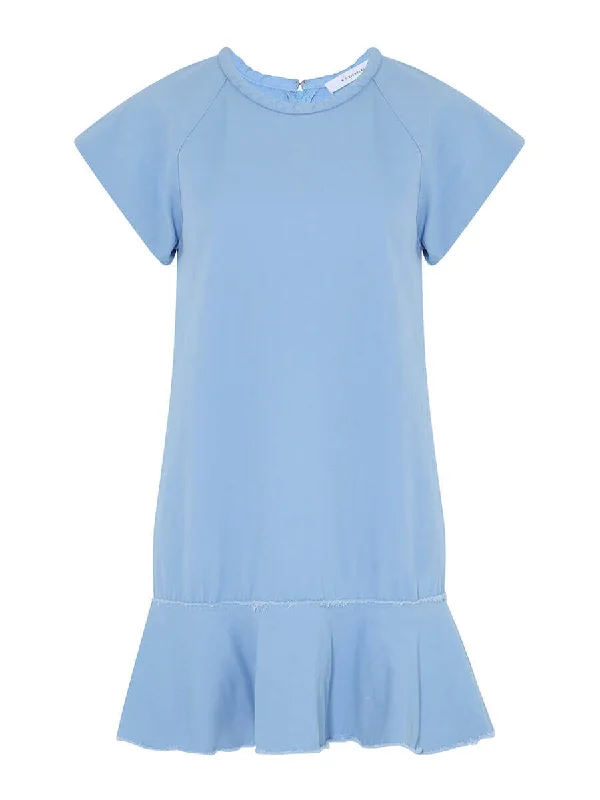 Cotton Canvas Bias Dress