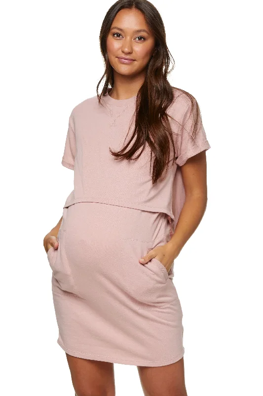 Take It Easy Tee Dress*