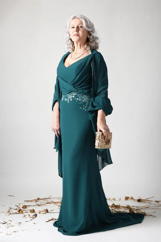 V Neck Mom Dress HN618