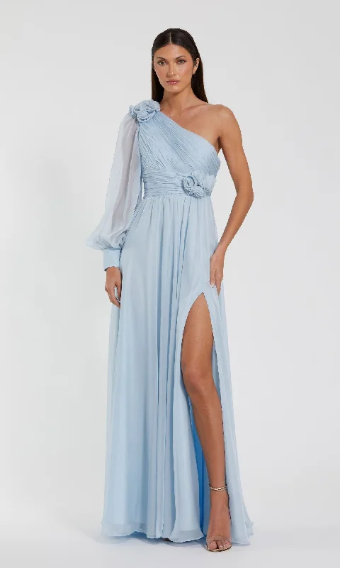 Light Blue Long Formal Dress: Mac Duggal 56070