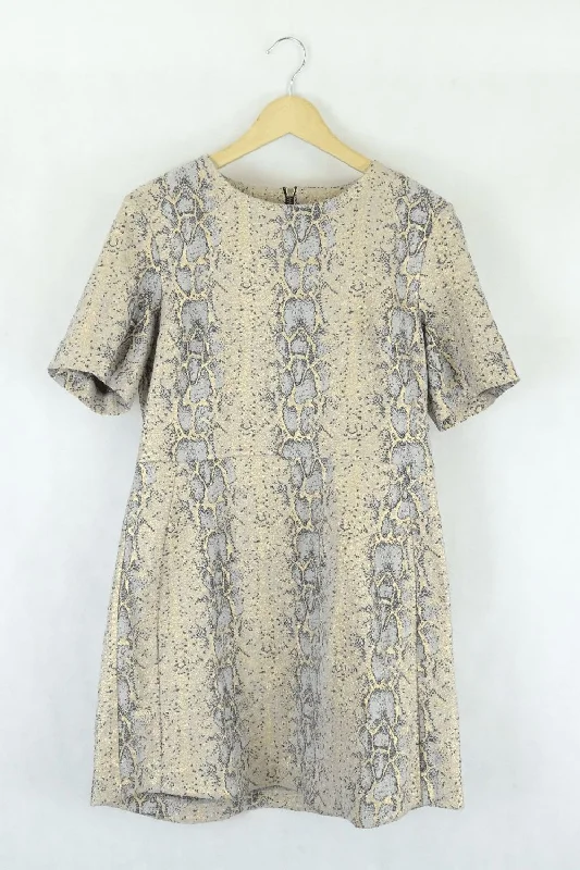 Topshop Gold Dress 14