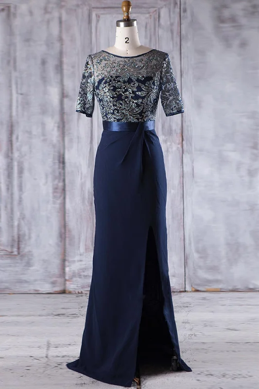Navy MOB Dress JQ181