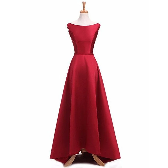 sd-hk Red Wedding Dress Sleeveless Ruffles Party Long Dress Tunics Review highly