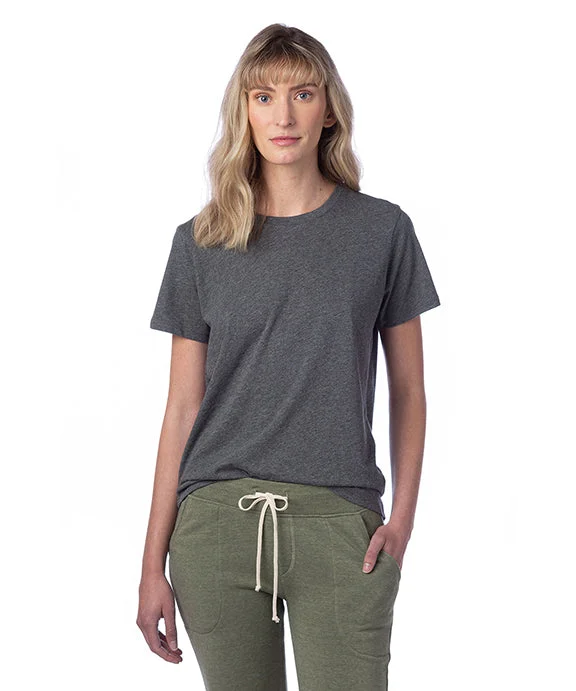 1172CV - Alternative Ladies Her Go-To CVC T-Shirt Zippered Buttoned Snapped
