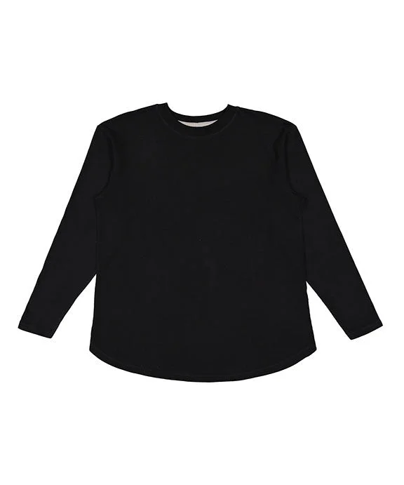 3508 - LAT Ladies Relaxed Long Sleeve T-Shirt Anti-Pilling Machine Wash Handmade