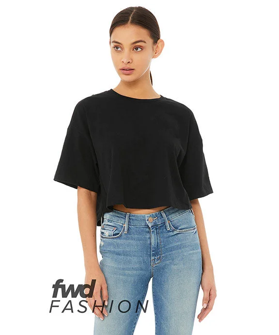 6482 - Bella + Canvas FWD Fashion Ladies Jersey Cropped T-Shirt Modern Contemporary Chic 6482 - Bella + Canvas FWD Fashion Ladies Jersey Cropped T-Shirt Modern Contemporary Chic
