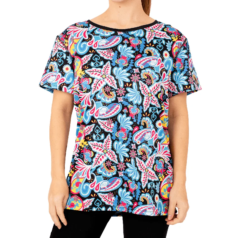 Bloomers - Adventurous - Womens Training T-Shirt Welt Pockets Slit Pockets
