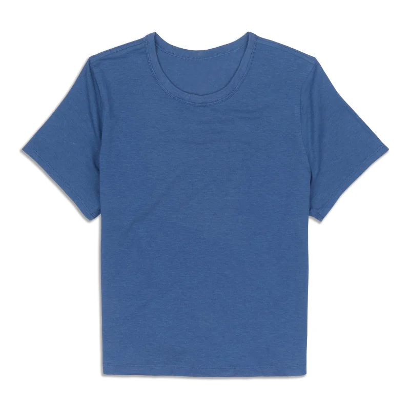 Classic-Fit -Blend T-Shirt - Resale Lace Blend Ribbed Blend Corduroy Blend