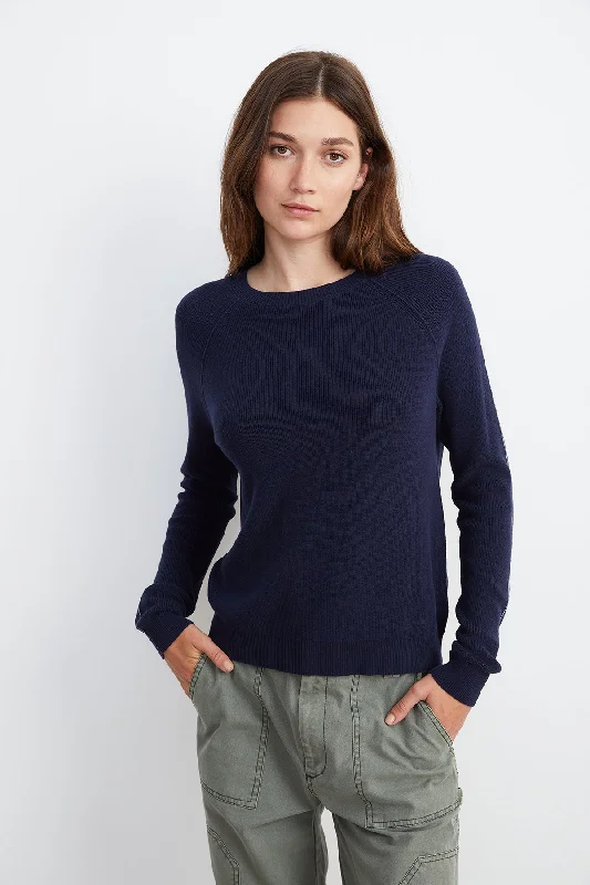 FINLEY CREW NECK SWEATER Long Sweater Short Sweater Cropped Sweater