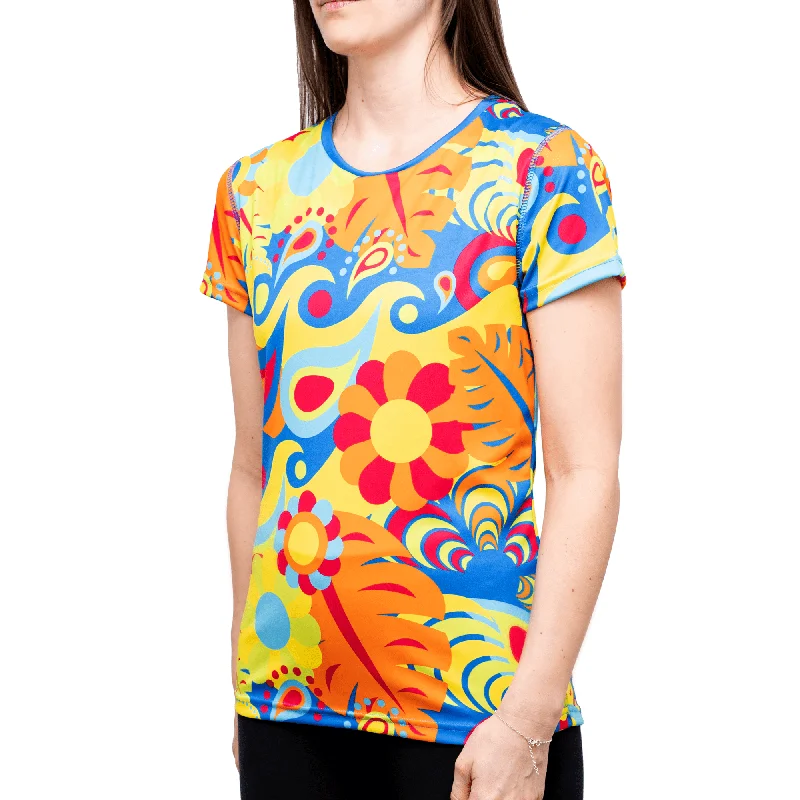 Hippy Jungle - Adventurous - Womens Training T-Shirt Casual Formal Business