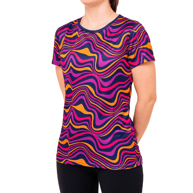 Marmalade - Adventurous - Womens Training T-Shirt Collared T-Shirt Boat Neck A-Line