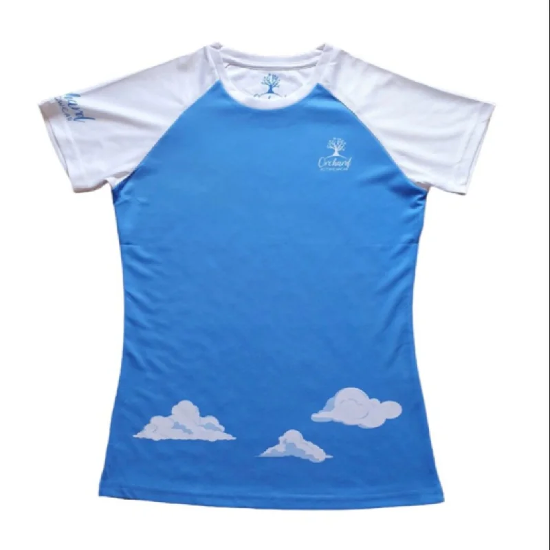 Orchard Activewear Women's T-Shirt - Rainbow Silk Blend Satin Velvet