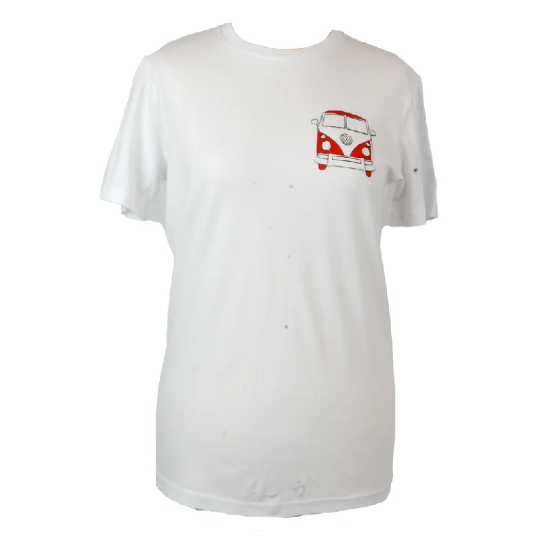 Organic Cotton Unisex T-Shirt - Adults Collared Crew Neck Turtle Neck