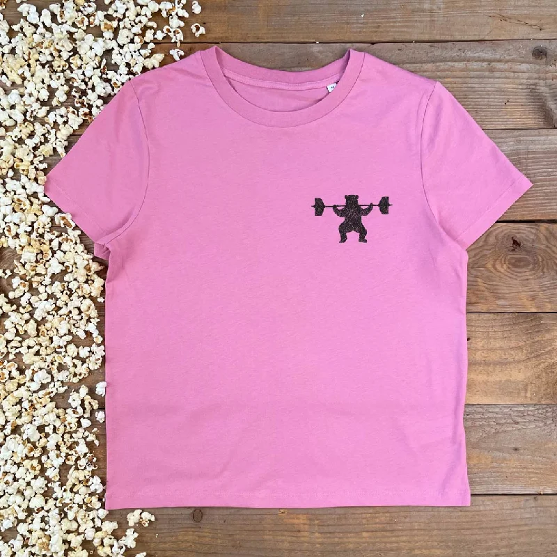 'Rocky Does Weights' Womens T-Shirt Cozy Warm Stylish