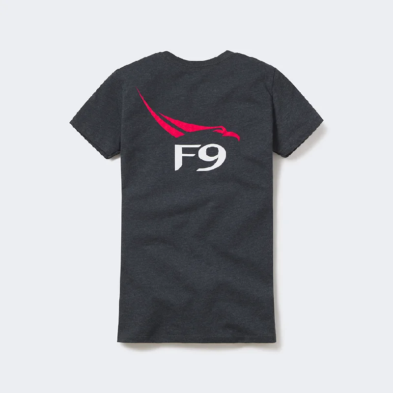 Women's F9 T-shirt Satin Blend Silk Blend Wool Blend