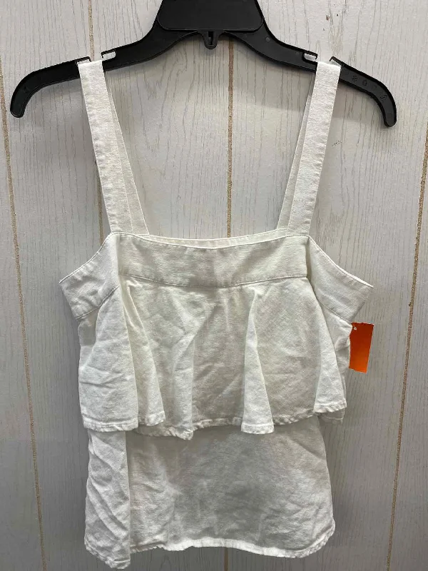 Abound White Womens Size Small Tank Top bold tank top