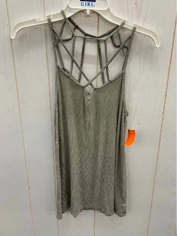 American Eagle Green Womens Size Small Tank Top activewear tank top