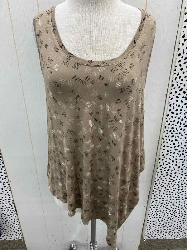 Apt 9 Taupe Womens Size M/L Tank Top mint tank top