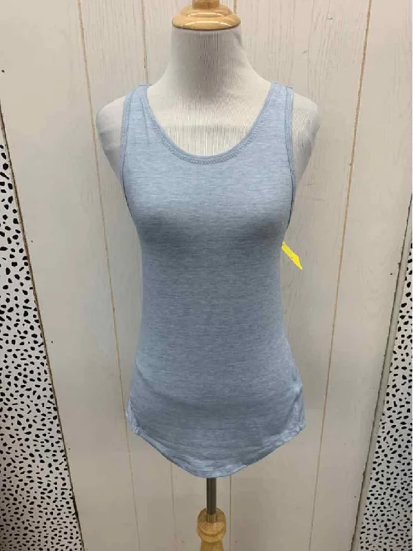 Athleta Blue Womens Size XXS Tank Top stretchy tank top