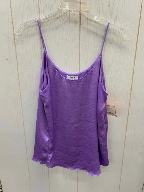 BarIII Purple Womens Size M Tank Top workout tank top