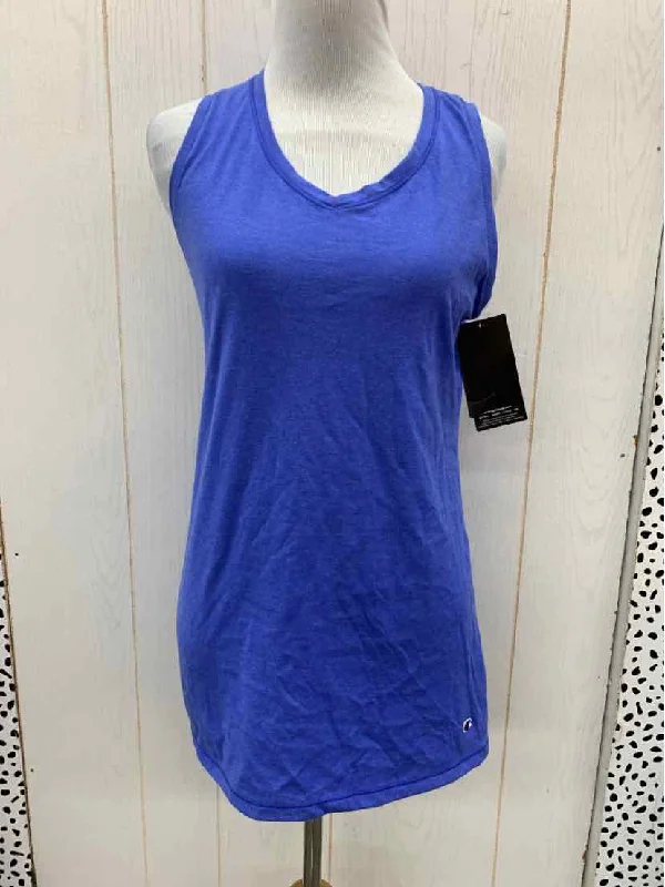 Champion Blue Womens Size Small Tank Top vibrant tank top