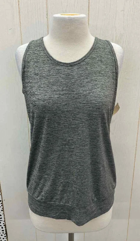 Champion Gray Womens Size M Tank Top low neck tank