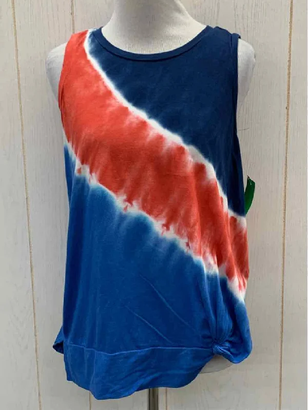 Chaps Blue Womens Size Small Tank Top casual tank top