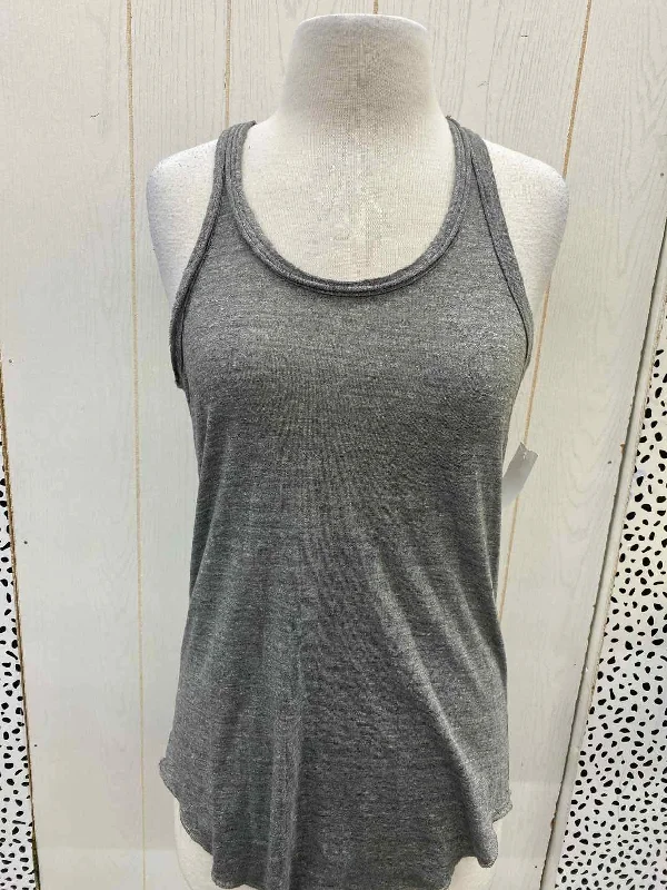 Chaser Gray Womens Size M Tank Top lace tank top