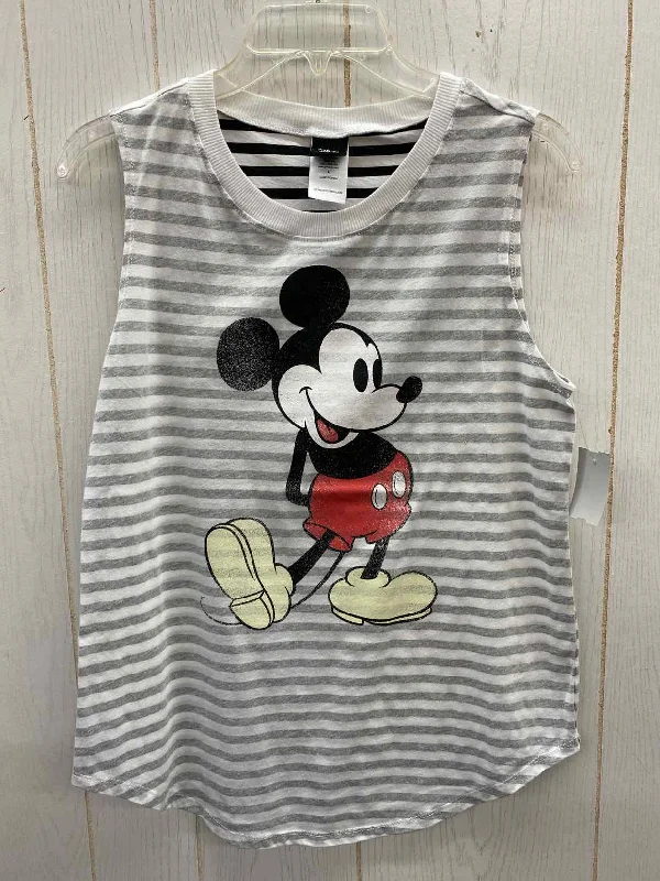 Disney Gray Womens Size M Tank Top long tank top